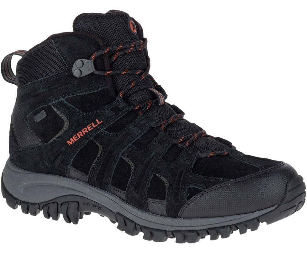 Merrell Boots Black - Phoenix 2 Mid Thermo - Mens 86YGVXBMJ